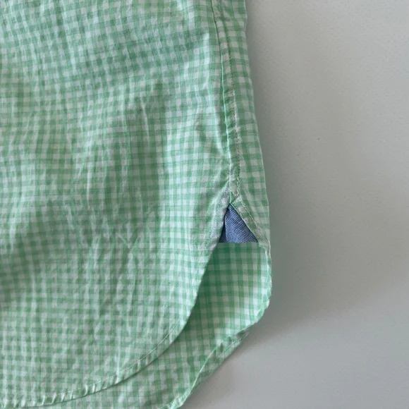 RALPH LAUREN Polo Mint Green Gingham Plaid Button Down Shirt Men M (Pink Pony) - Picture 7 of 12